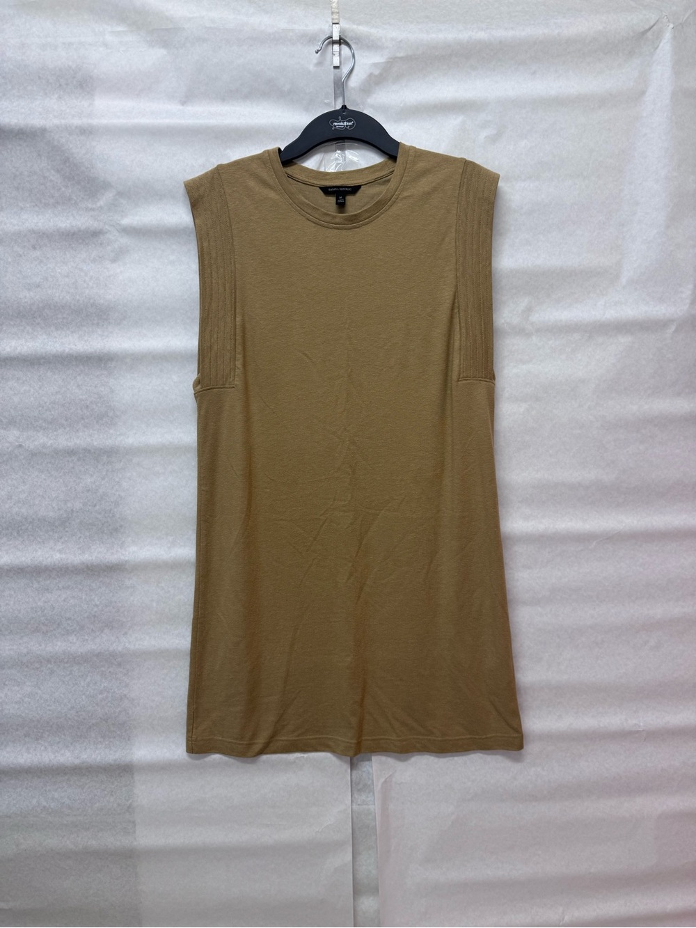 J.Crew Sleeveless Olive Khaki Shift Dress - Picture 2 of 9